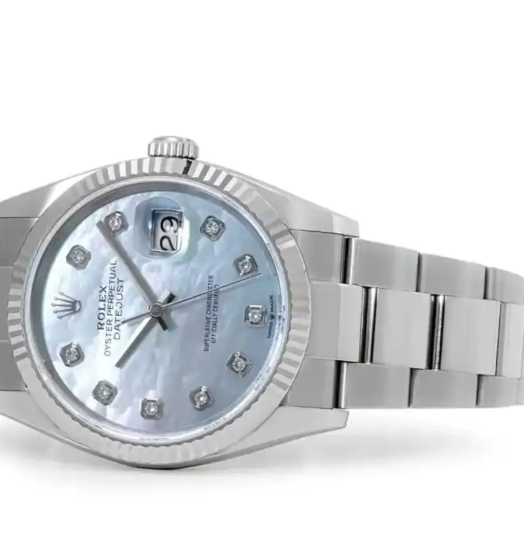 Prestigious Jewelers Stainless Datejust Rolex Steel 126234 0617